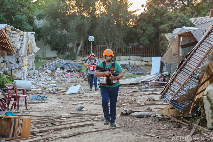 人質解放までガザへ水、燃料供給せず イスラエル