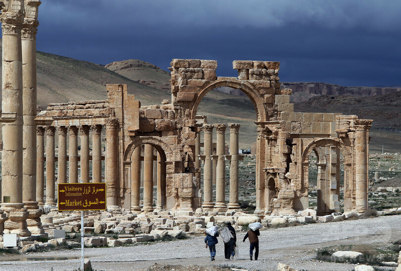 IS、シリア古代遺跡近くの村で住民23人を「処刑」