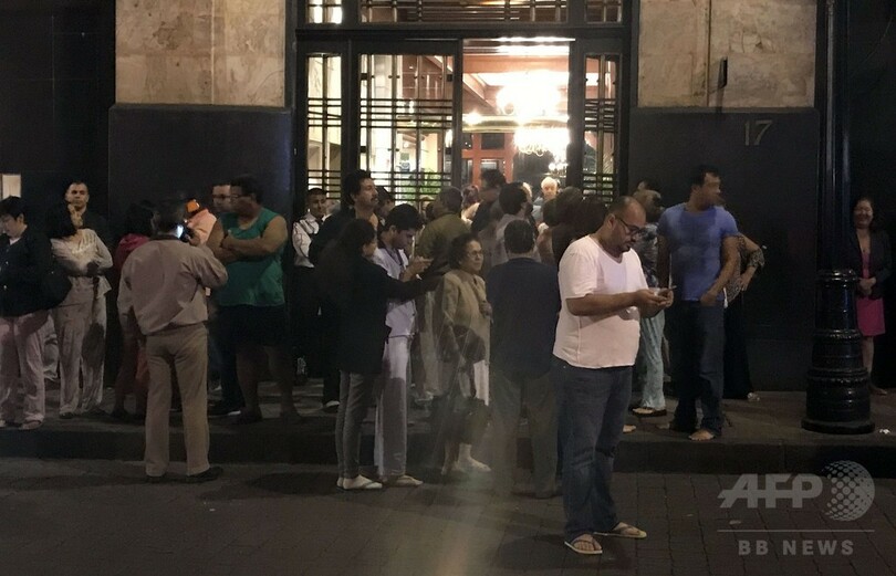 メキシコでM8.2の地震、少なくとも15人死亡 「過去100年間で最大の地震」