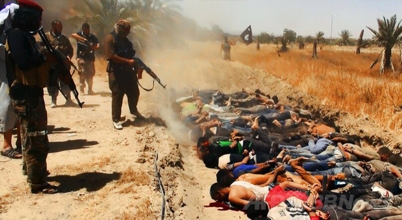 イスラム武装勢力、イラク治安部隊の「処刑写真」公開