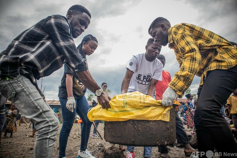 武装勢力が進撃、避難民さらに増加 コンゴ民主共和国
