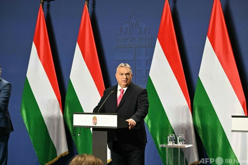 ロシアのウクライナ侵攻は「軍事作戦」 ハンガリー首相