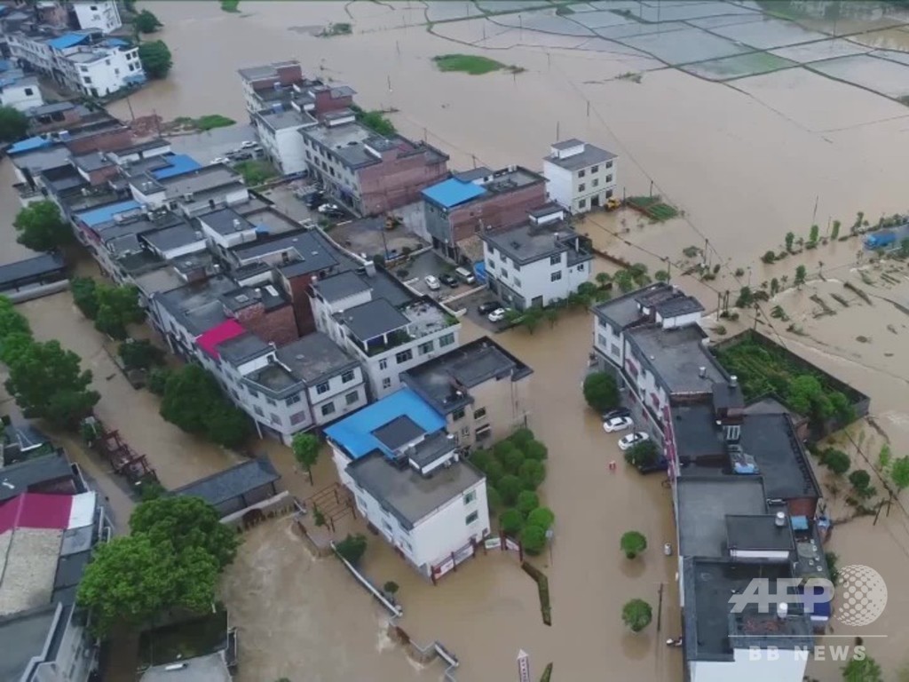 江西发布洪水红色预警 41个县遭遇暴雨袭击-搜狐大视野-搜狐新闻