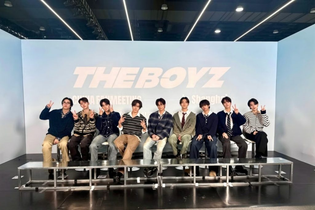 THE BOYZ キュー 中国ペンミ 入場特典 トレカ 上海 ドボイズ 【公式通販】