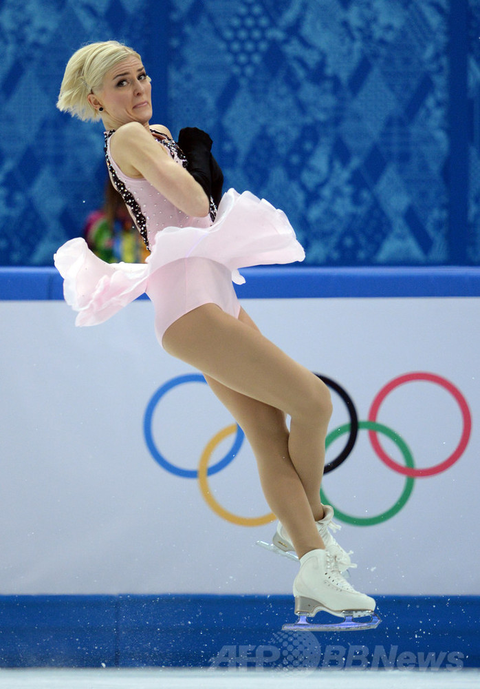 フィギュア女子SPで27位のヘルゲソン、ソチ五輪 写真10枚 国際ニュース:AFPBB News