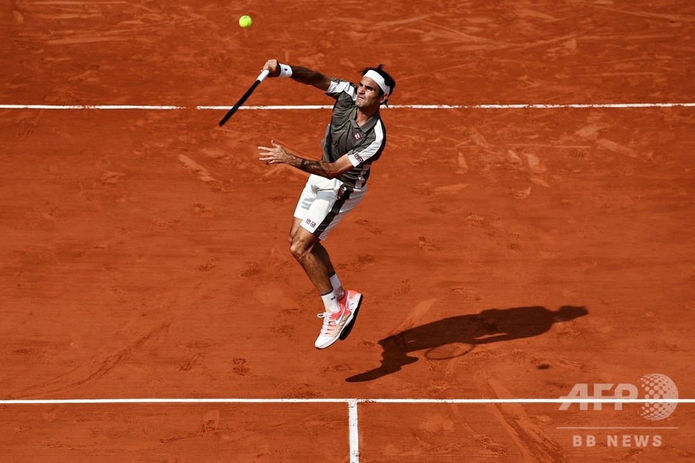 フェデラー「究極目標は優勝」、全仏では過去全敗のナダル撃破に自信 写真8枚 国際ニュース：AFPBB News