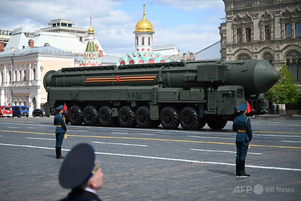 ロシア軍、3日間の核兵器演習開始と発表