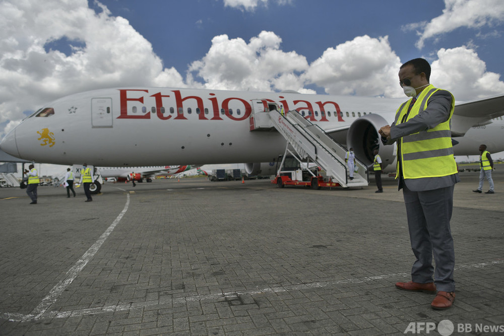 エチオピア航空機、誤って建設中の空港に着陸 ザンビア