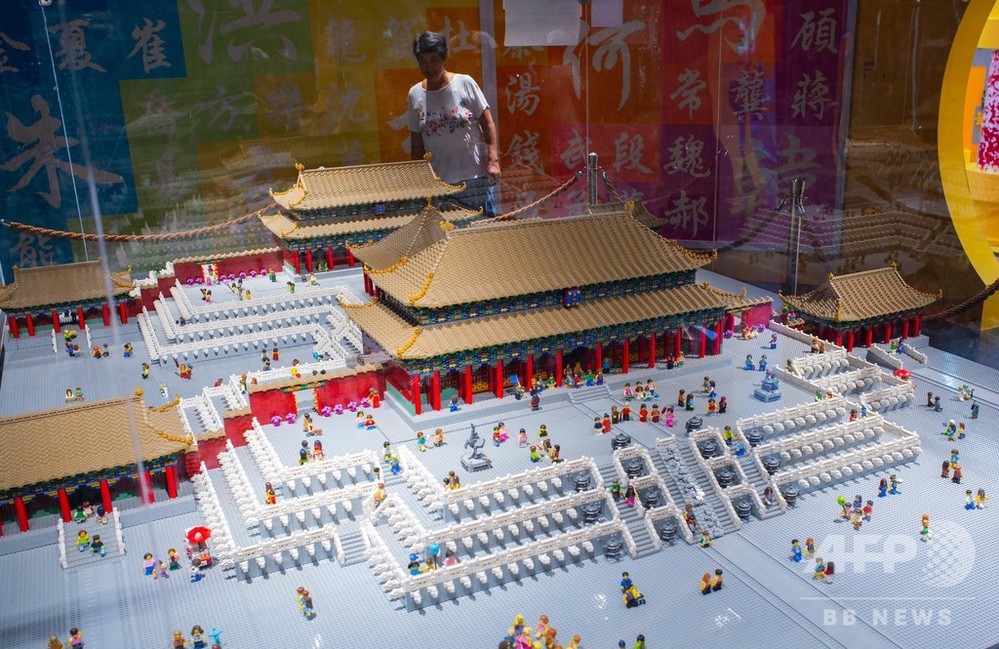 50万個の紫禁城も、レゴでつくった歴史的建築物 北京 写真9枚 国際