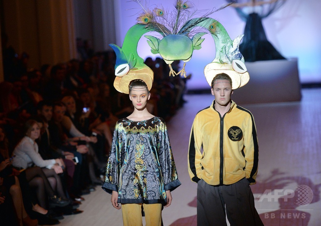 ユニークな作品にも注目、ウクライナでファッションウィーク 写真49枚 マリ・クレール スタイル marie claire style