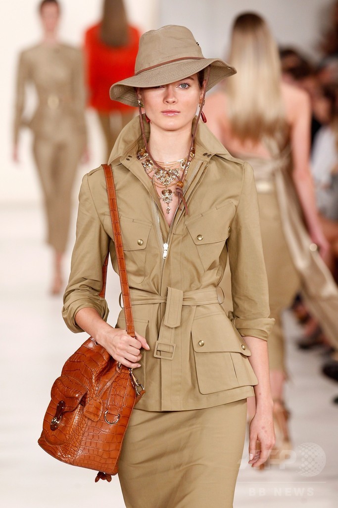 サファリルックをエレガントに ラルフ ローレン 15年春夏 写真117枚 マリ クレール スタイル Marie Claire Style