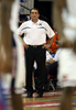 戦況を見守る米国のマイク・シャセフスキー（%%Mike Krzyzewski%%）HC。(c)AFP/Getty Images Jamie Squire