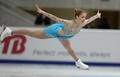 13-14フィギュアスケート（GP）シリーズ最終戦、ロシア杯（2013 Cup of Russia）女子シングル・フリースケーティング（FS）。演技に臨むカロリーナ・コストナー（Carolina Kostner、2013年11月23日撮影）。(c)AFP/YURI KADOBNOV