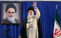 イランの首都テヘランで演説する最高指導者アリ・ハメネイ師（2019年6月4日提供）。(c)AFP PHOTO / HO / KHAMENEI.IR