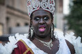ブラジル・サンパウロ（Sao Paulo）で10日、毎年恒例の「ゲイ・プライド・パレード（Gay Pride Parade）」が開かれた。「ホモフォビア（同性愛嫌悪）は治療できる（Homophobia has cure）」とのテーマの下、およそ300万人がパレードに参加した（2012年6月10日撮影）。(c)AFP/Yasuyoshi CHIBA