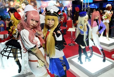 東京ゲームショウ16開幕 周年はvr花盛り 写真28枚 国際ニュース Afpbb News