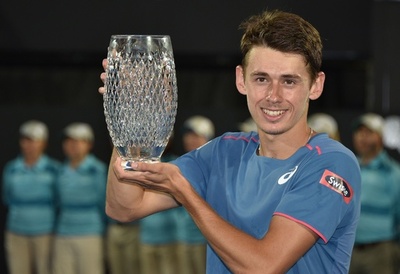 デミノーがシドニー国際制覇、地元でツアー初優勝飾る