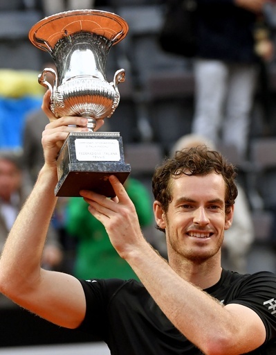 誕生日のマレーが優勝！ ジョコビッチに雪辱 イタリア国際