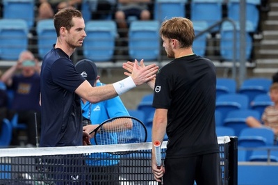 マレー、全豪OP前哨戦で4強入り ゴフィンが途中棄権