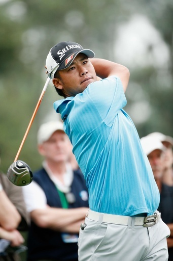 マスターズ控える松山が調整、シンプソンらと同組に