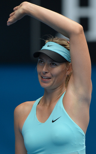 シャラポワが4回戦進出、全豪オープン