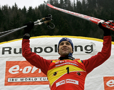 ＜バイアスロン 06-07W杯・第5戦＞ビョルンダーレン 男子個人15キロメートル・マススタートで優勝 - ドイツ