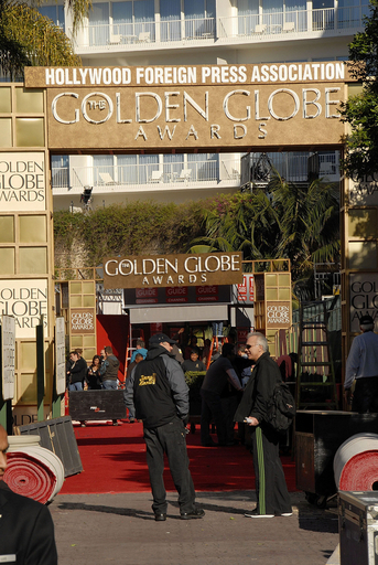 ＜第64回ゴールデングローブ賞＞準備が進む会場の様子 - 米国