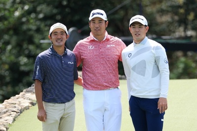 マスターズ初出場の中島、「大先輩」松山・金谷からアドバイス