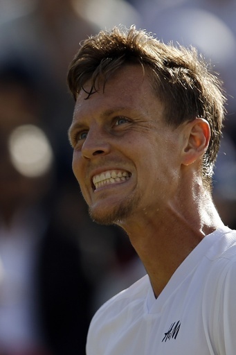 ウィンブルドン敗退のベルディハ、記者からの質問に困惑