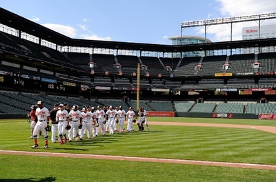 オリオールズ、MLB史上初の無観客試合で勝利