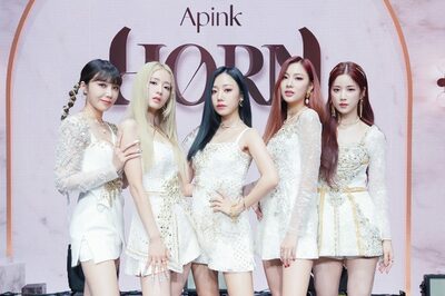 Apink、10周年記念アルバム「HORN」 ショーケースを開催 – KOREA WAVE