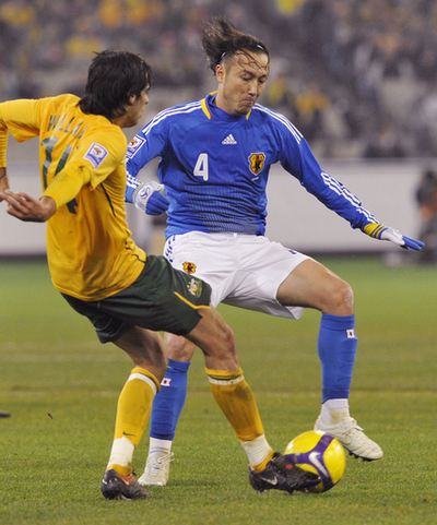 日本 オーストラリアに敗れる、W杯予選