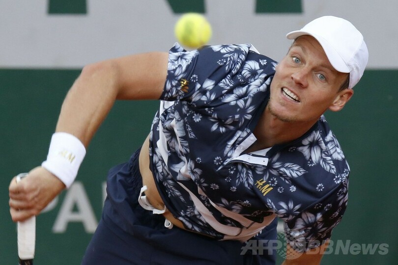 毒舌のガルビス、またもや格上退け4強 全仏オープン