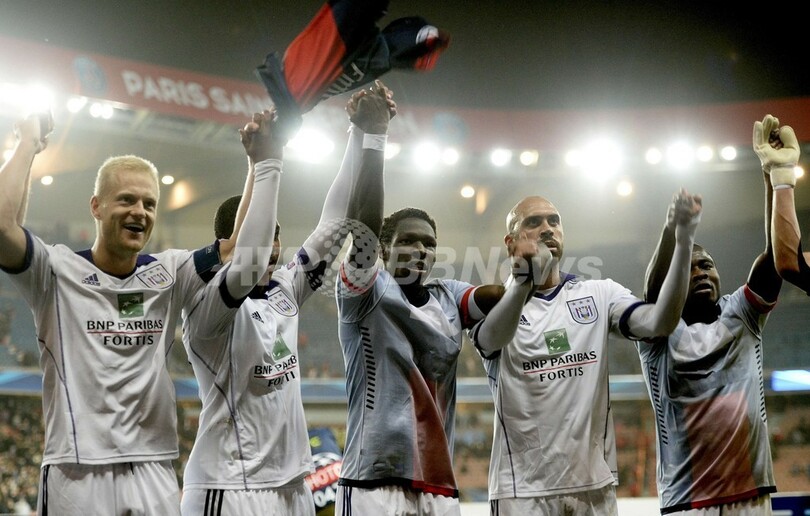 PSG、アンデルレヒトと引き分けグループ突破確定ならず 欧州CL