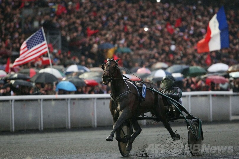 馬車レース「アメリカ賞」、仏バンセンヌ競馬場で開催