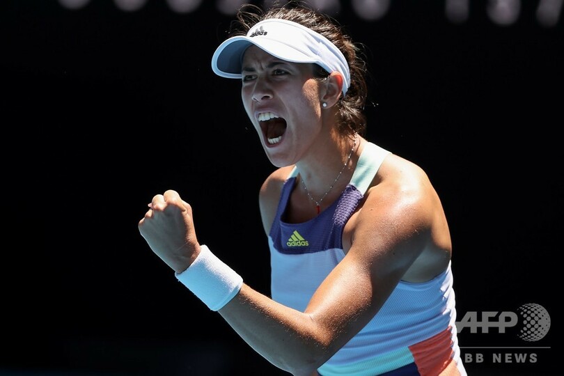 復活のムグルサが初の全豪OP4強入り、ハレプと激突へ