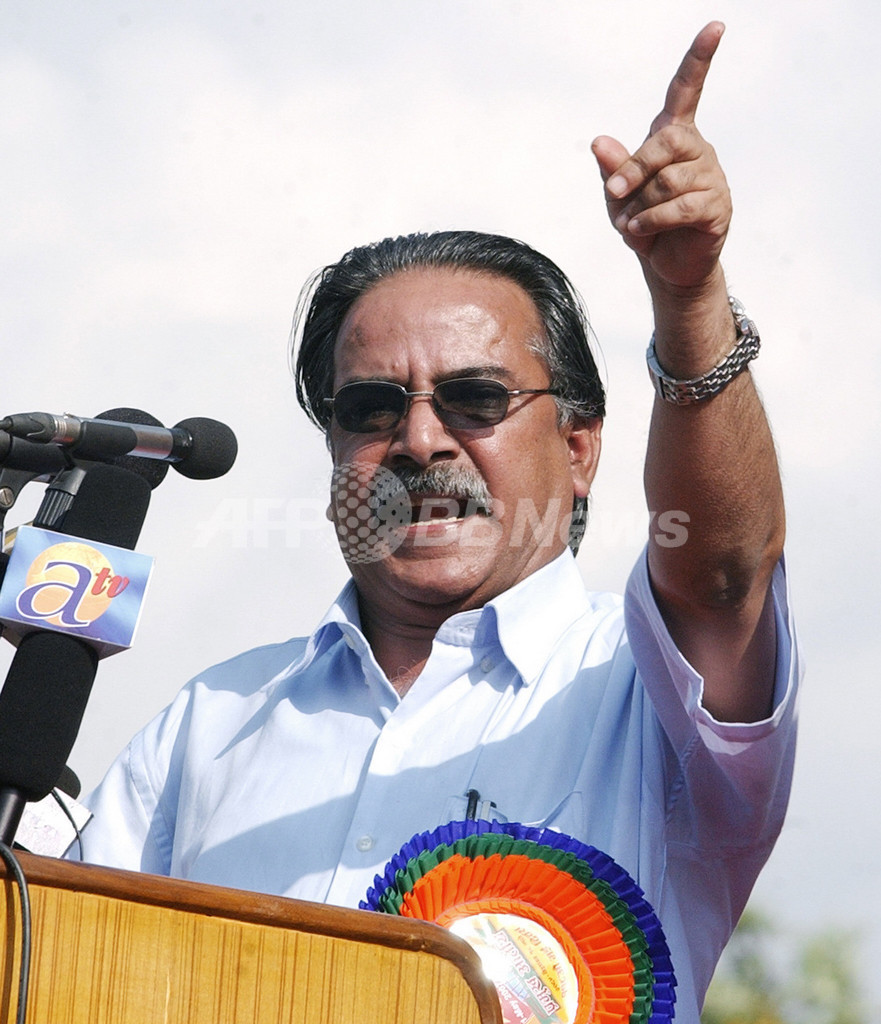 毛派書記長が警告、「国王追放しなければ大規模デモ展開」 ネパール 写真2枚 国際ニュース:AFPBB News