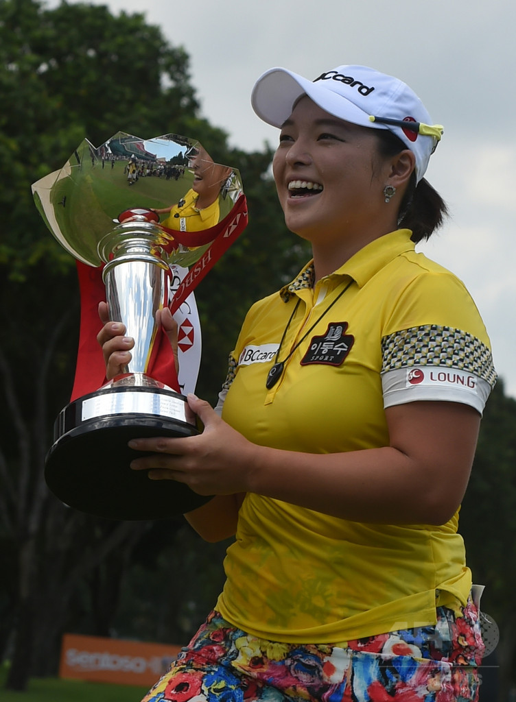 ジャン・ハナが今季2勝目、早くも今年の目標を達成―HSBC女子チャンピオンズ 写真6枚 国際ニュース：AFPBB News