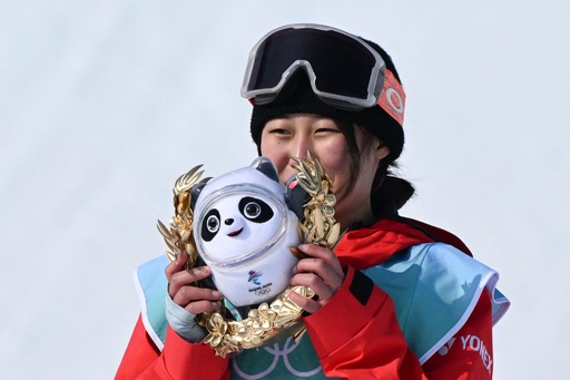 村瀬心椛が銅メダル スノーボード女子ビッグエア、北京冬季五輪 