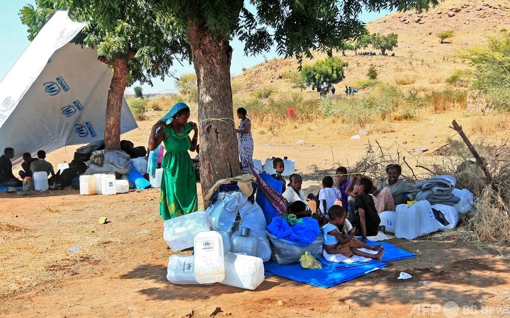 エチオピア難民2万5000人、受け入れに苦闘するスーダン