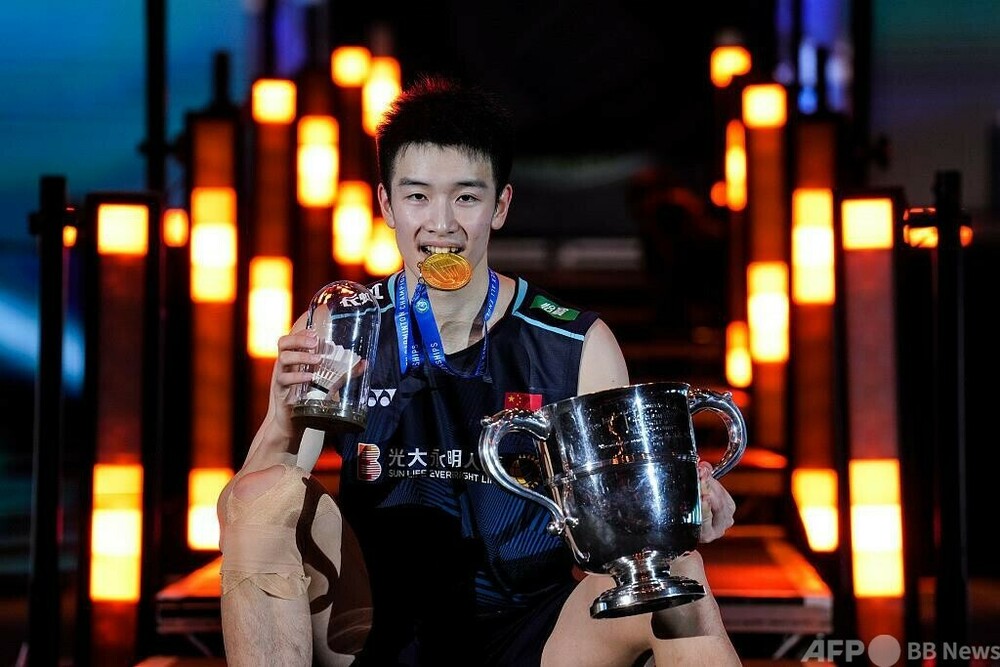 中国バドミントンの新鋭 全英オープン初出場で優勝 写真1枚 国際ニュース:AFPBB News