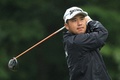 男子ゴルフ米国ツアー、フェデックス・カップ、プレーオフ第2戦、デル・テクノロジーズ選手権3日目。10番でティーショットを放つ松山英樹（2017年9月3日撮影）。(c)AFP/Getty Images/Andrew Redingto