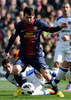 12-13スペイン1部リーグは10日、第23節の試合が各地で行われ、FC バルセロナ（FC Barcelona）が6-1でヘタフェ（Getafe CF）に大勝した。

ボールをキープするFCバルセロナのリオネル・メッシ（Lionel Messi、2013年2月10日撮影）。(c)AFP/LLUIS GENE