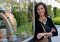 米ロサンゼルス・カウンティ美術館（Los Angeles County Museum of Art、LACMA）で開催された『David Webb: The Quintessential American Jeweler』のプレゼンテーションに出席した著者のルース・ペルタソン（Ruth Peltason、2013年4月22日撮影）。(c)AFP/Getty Images/Charley Gallay