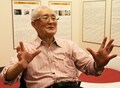 取材に応じる創価学会の元副会長、三津木俊幸氏（2024年9月16日撮影）。(c)Xinhua News