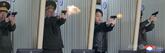 北朝鮮、金正恩氏の娘ジュエ氏が拳銃を試射する姿を公開