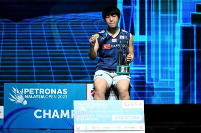 山口茜がマレーシアOP制覇