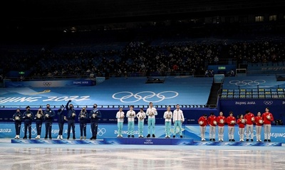 フィギュア団体のメダル授与式、「法的」問題で延期 北京五輪