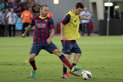 FCバルセロナがイスラエルでサッカー教室開催