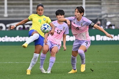 なでしこはブラジルに黒星 サッカー女子親善試合
